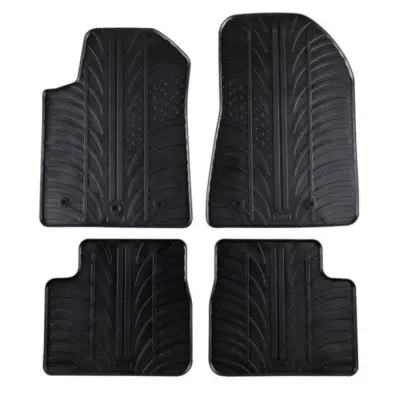 Tappetini Gomma 4 Pezzi Neri per Alfa Romeo Giulietta dal 2014