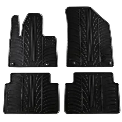 Tappetini Gomma 4 Pezzi Neri per Citroën C5 2008-2015
