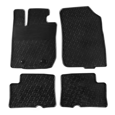 Tappetini Gomma 4 Pezzi Neri per Dacia Duster 4X4 2010-2015