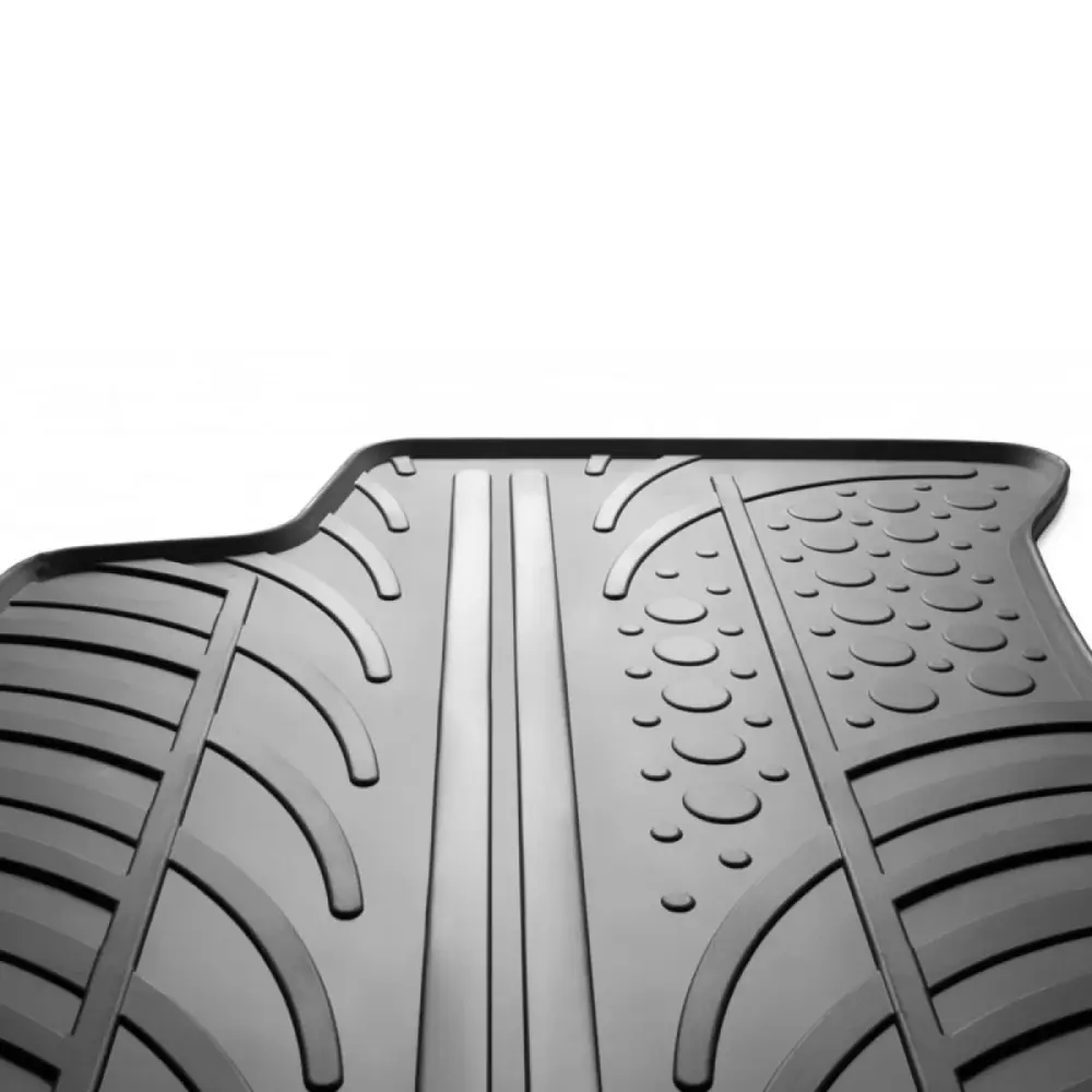 Tappetini Gomma 4 Pezzi Neri per Nissan Qashqai 2007-2013