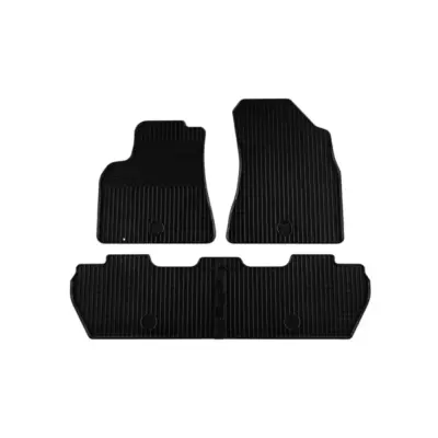 Tappetini Gomma 4 Pezzi Neri per Peugeot Partner 2008-2018