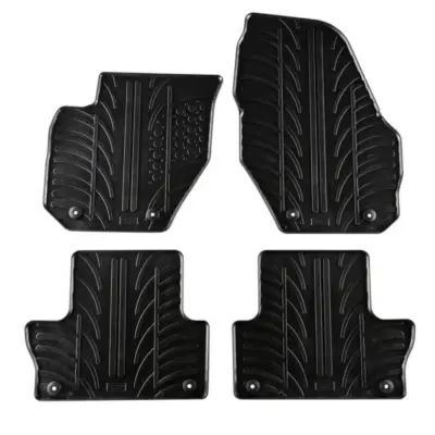 Tappetini Gomma 4 Pezzi Neri per Volvo XC60 2008-2017