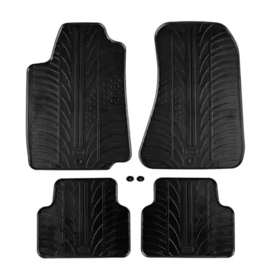 Tappetini Gomma 4 Pezzi Nero per Alfa Romeo 159 2005-2011