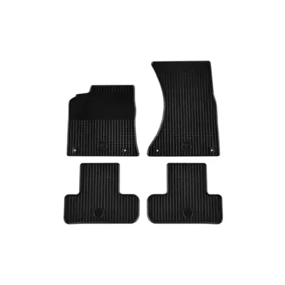 Tappetini Gomma 4 Pezzi Nero per Audi Q5 2008-2016