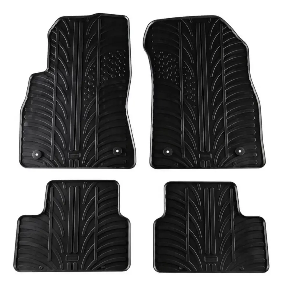 Tappetini Gomma 4 Pezzi per Chevrolet Cruze 2009-2016 Nero