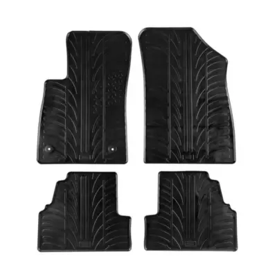 Tappetini Gomma 4 Pezzi per Opel Mokka 4X4 2012-2019 Chevrolet Trax 2012