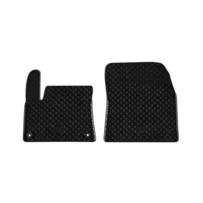 Tappetini Gomma Anteriori 2 Pezzi con Clip Rotonde Opel Combo dal 2018