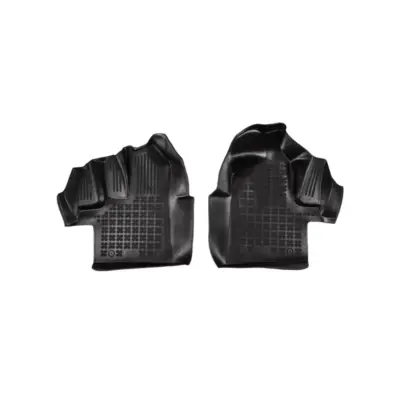 Tappetini Gomma Anteriori 2 Pezzi Neri per Ford Transit 2015-2021