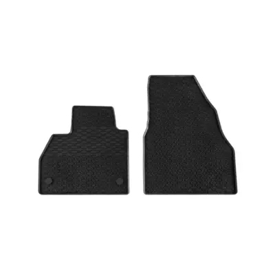 Tappetini Gomma Anteriori 2 Pezzi Neri per Mercedes Citan W415 dal 2012