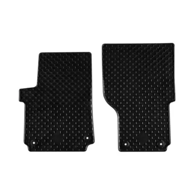 Tappetini Gomma Anteriori 2 Pezzi Neri per Volkswagen Amarok 2010-2020
