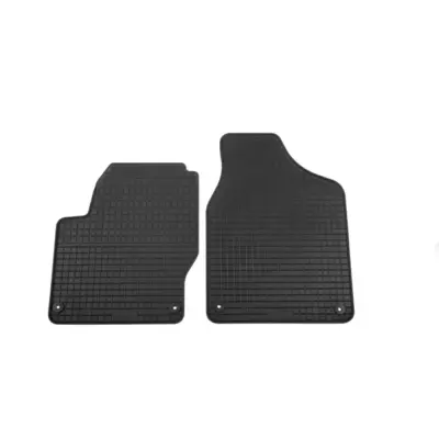 Tappetini Gomma Anteriori 2 Pezzi Neri per Volkswagen Sharan 1995-2010