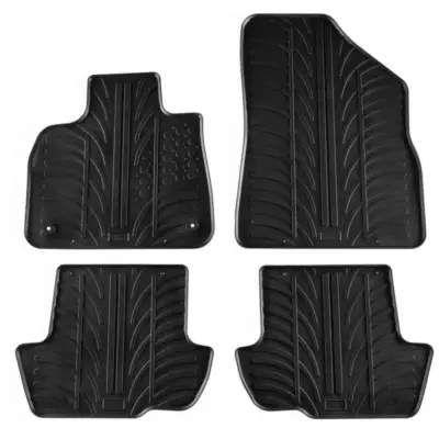 Tappetini Gomma Anteriori e Posteriori 4 Pezzi per Citroën DS5 2012