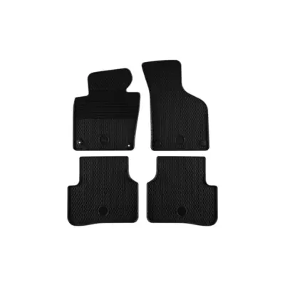 Tappetini Gomma Anteriori Posteriori 4 Pezzi per Volkswagen Passat B6 B7