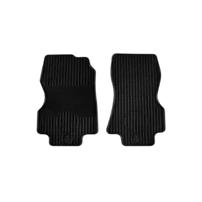 Tappetini Gomma Anteriori Set 2 Pezzi Neri per Ford Transit 1995-2000