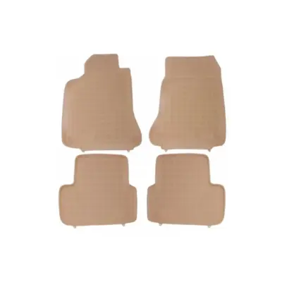 Tappetini Gomma Beige Anteriori per Mercedes Classe A W176 2012-2018 GLA X156