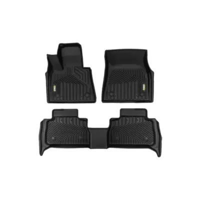 Tappetini Gomma e Moquette 3 Pezzi Neri per BMW X6 G06 dal 2019