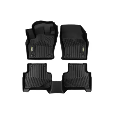 Tappetini Gomma e Moquette 4 Pezzi Neri per Audi Q3 dal 2018