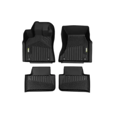 Tappetini Gomma e Moquette 4 Pezzi Neri per Porsche Macan 2013-2024
