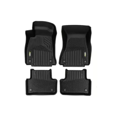 Tappetini Gomma e Moquette 4 Pezzi Nero per Audi A4 B9 2015-2023