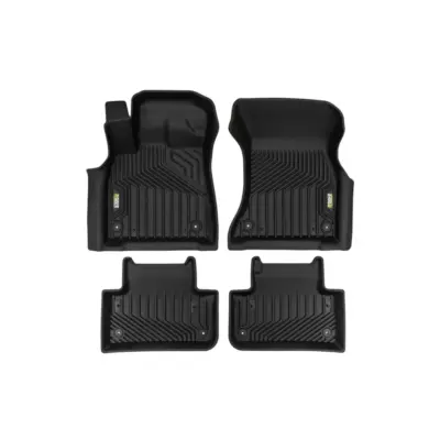 Tappetini Gomma e Moquette 4 Pezzi Nero per Audi Q5 dal 2016