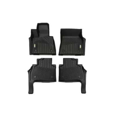 Tappetini Gomma e Moquette 4 Pezzi Nero per BMW X7 G07 dal 2018