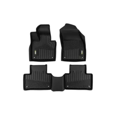 Tappetini Gomma e Moquette 4 Pezzi Nero per Volvo XC90 dal 2014