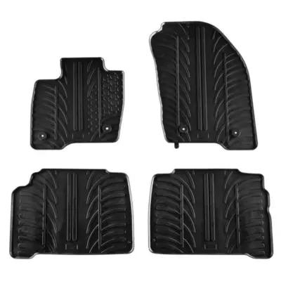Tappetini Gomma Neri 4 Pezzi per Ford Galaxy 2015- Ford S-max 2015