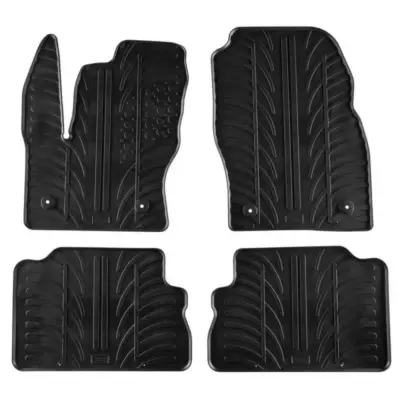 Tappetini Gomma Neri 4 Pezzi per Ford Kuga 2013-2016