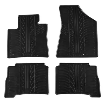 Tappetini Gomma Neri 4 Pezzi per Kia Sorento 2009-2015