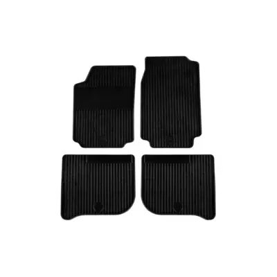 Tappetini Gomma Neri Set 4 Pezzi per Audi 100 1991-1997