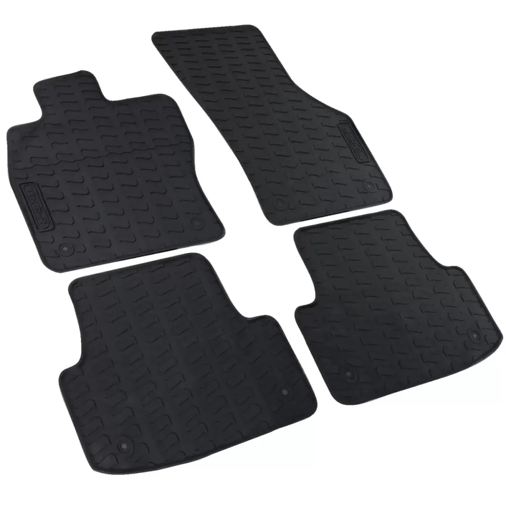 Tappetini Gomma Neri Set Completo per Audi A3 8V 2012-2019