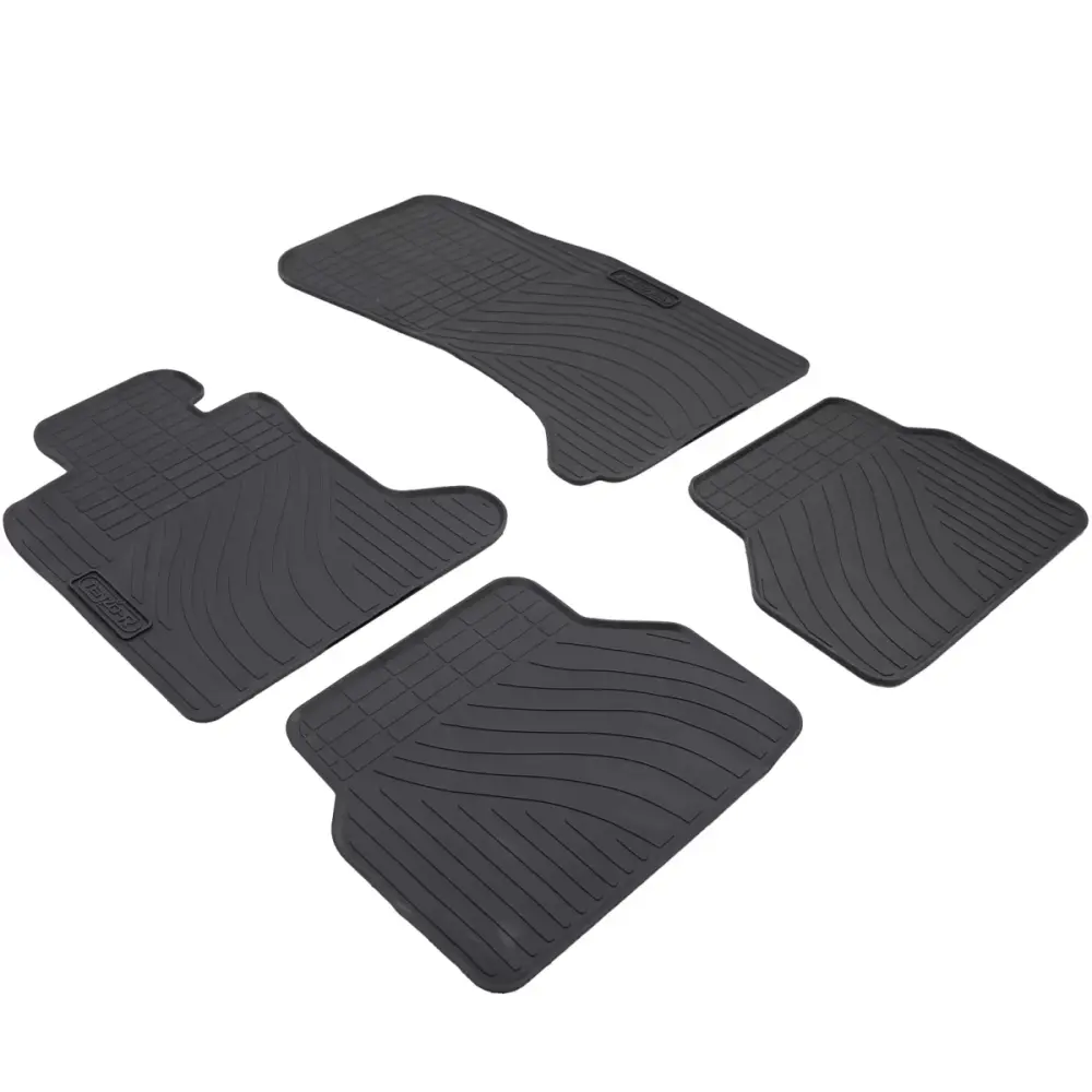 Tappetini Gomma Neri Set Completo per BMW Serie 5 E60 E61 03-10