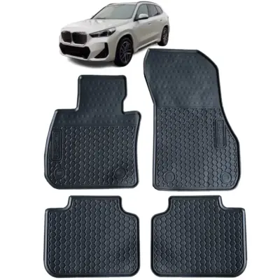 Tappetini Gomma Neri Set Completo per BMW X1 U11 dal 2022