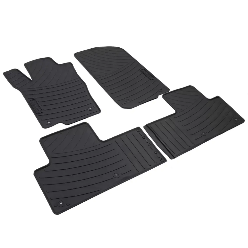 Tappetini Gomma Neri Set Completo per Mercedes Classe M ml W164 2005-2011