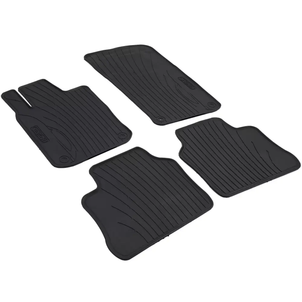 Tappetini Gomma Neri Set Completo per Porsche Panamera 970 2009-2016