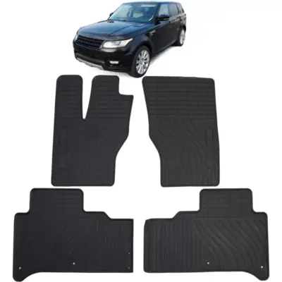 Tappetini Gomma Neri Set Completo per Range Rover Sport L494 2013-2017