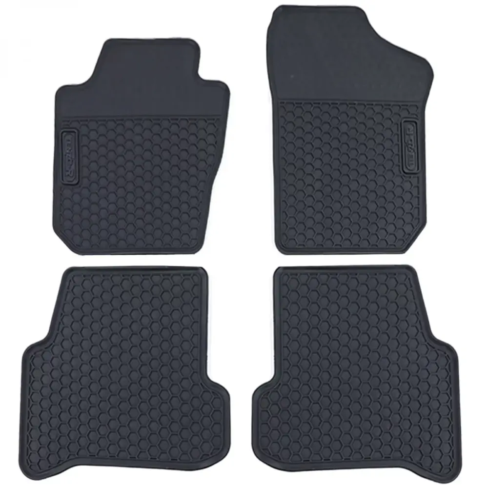 Tappetini Gomma Neri Set Completo per Seat Ibiza 4 6J 6P dal 2008