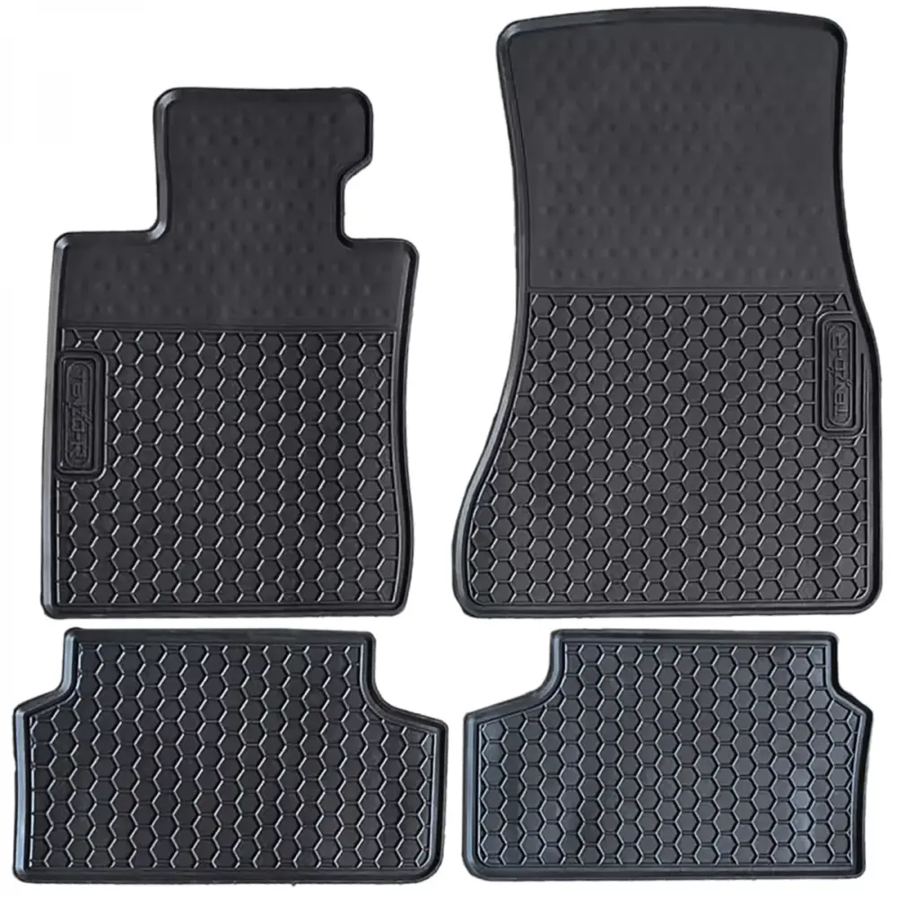 Tappetini Gomma Neri Set Premium per BMW Serie 5 G30 G31 dal 2017