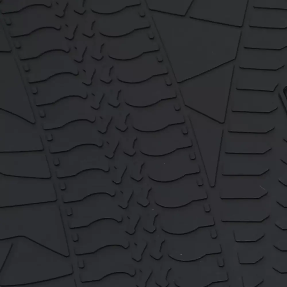 Tappetini Gomma Neri Set Premium per Jeep Wrangler Jl 4 Porte dal 2018