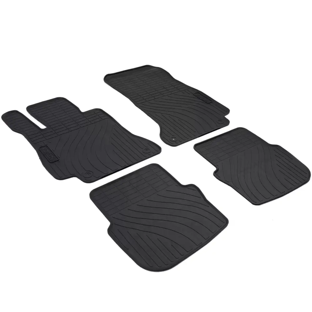 Tappetini Gomma Neri Set Premium per Mercedes e Coupe C238 dal 2016