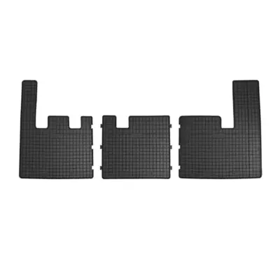 Tappetini Gomma Posteriori 2 Pezzi Neri per Ford Transit Custom 2012-2017