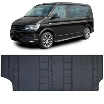 Tappetini Gomma Posteriori 2 Pezzi Seconda Fila per VW T5 T6 T6.1