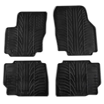 Tappetini Gomma Posteriori e Anteriori 4 Pezzi per Ford Mondeo 2007-2011