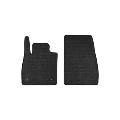 Tappetini Gomma Set 2 Pezzi Neri per Ford Tourneo Courier dal 2023