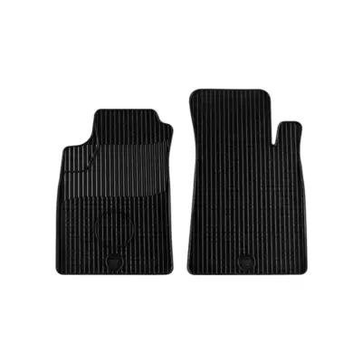 Tappetini Gomma Set 2 Pezzi Neri per Renault Kangoo 1997-2007