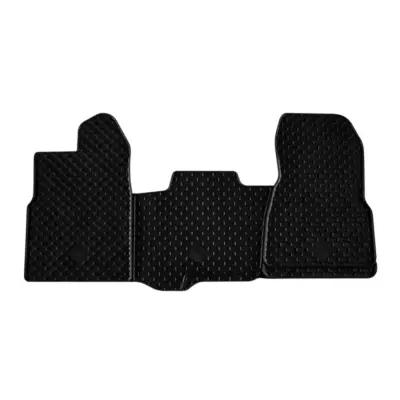 Tappetini Gomma Set 3 Pezzi Neri per Ford Tourneo Custom dal 2013