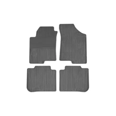 Tappetini Gomma Set 4 Pezzi Grigio per Kia Cerato 2004-2009