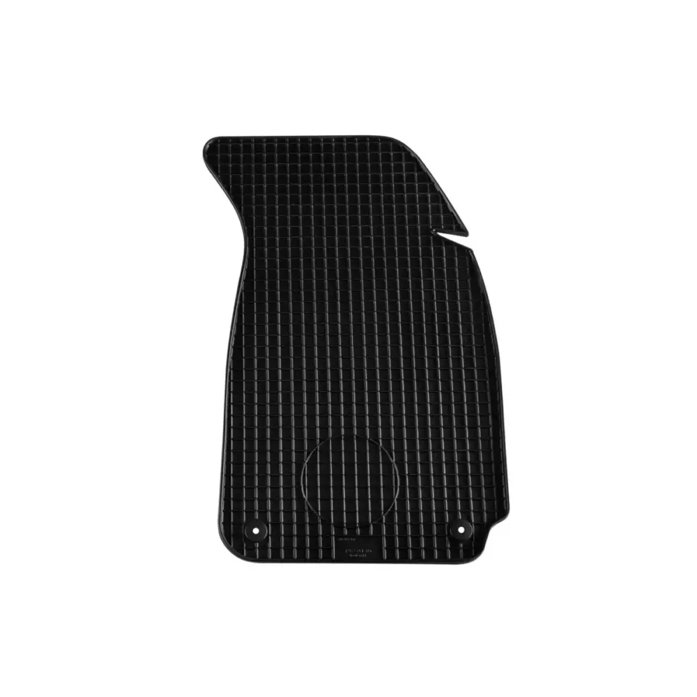 Tappetini Gomma Set 4 Pezzi Neri con Clip Tondi per Volkswagen Passat B5 B5.5