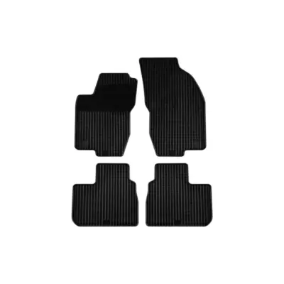 Tappetini Gomma Set 4 Pezzi Neri per Alfa Romeo 156 1997-2005