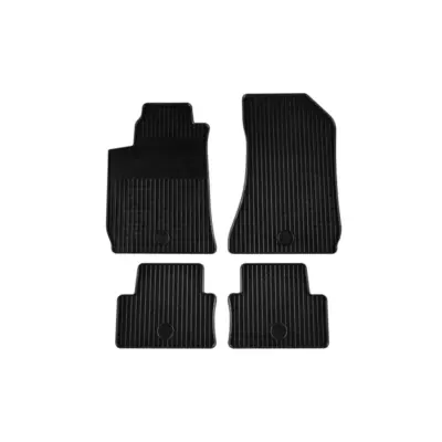 Tappetini Gomma Set 4 Pezzi Neri per Alfa Romeo 159 Berlina Station Wagon